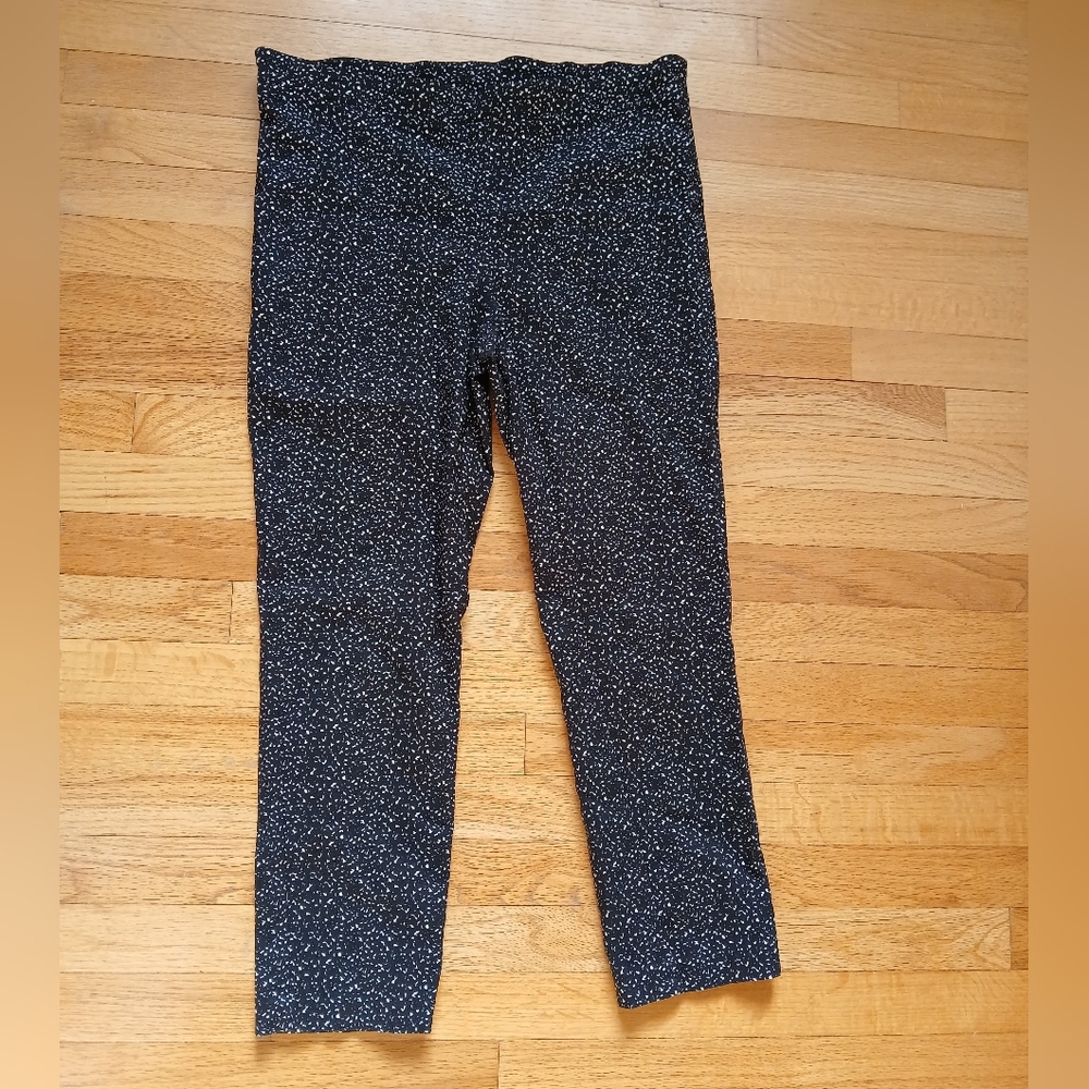 Jules & Leopold Black and White Patterned Leggings